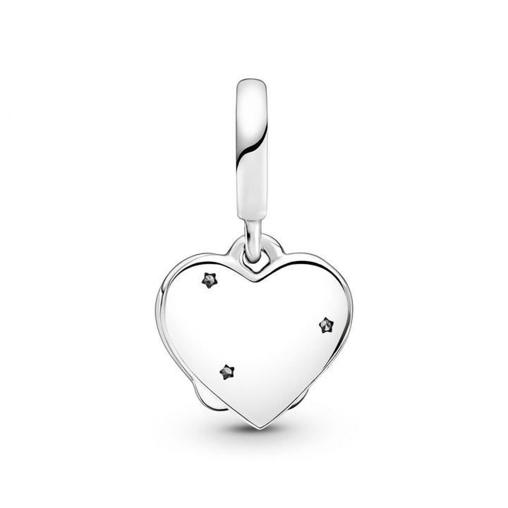 Cats and heart sterling silver 799546C01