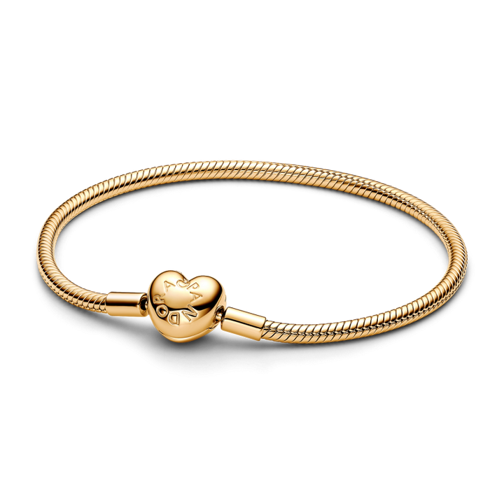 Pandora Moments Snake armband met hartsluiting 563050C00-20.