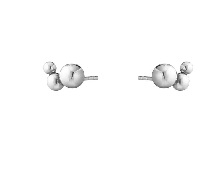 Georg Jensen zilveren Moonlight Grapes oorknoppen, 20001630