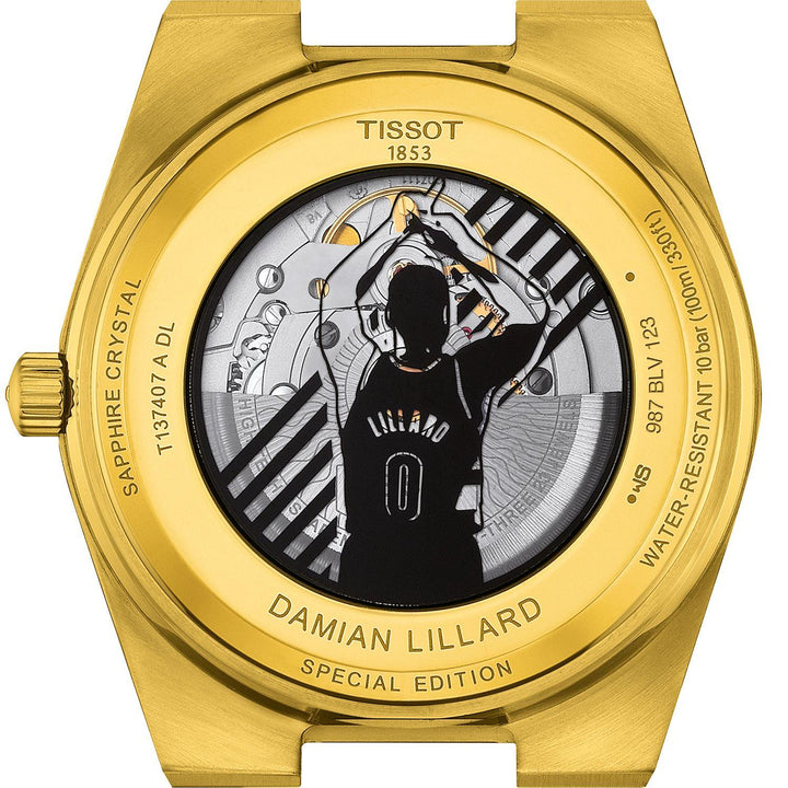 TISSOT PRX POWERMATIC 80 DAMIAN LILLARD SPECIAL EDITION T1374073305100