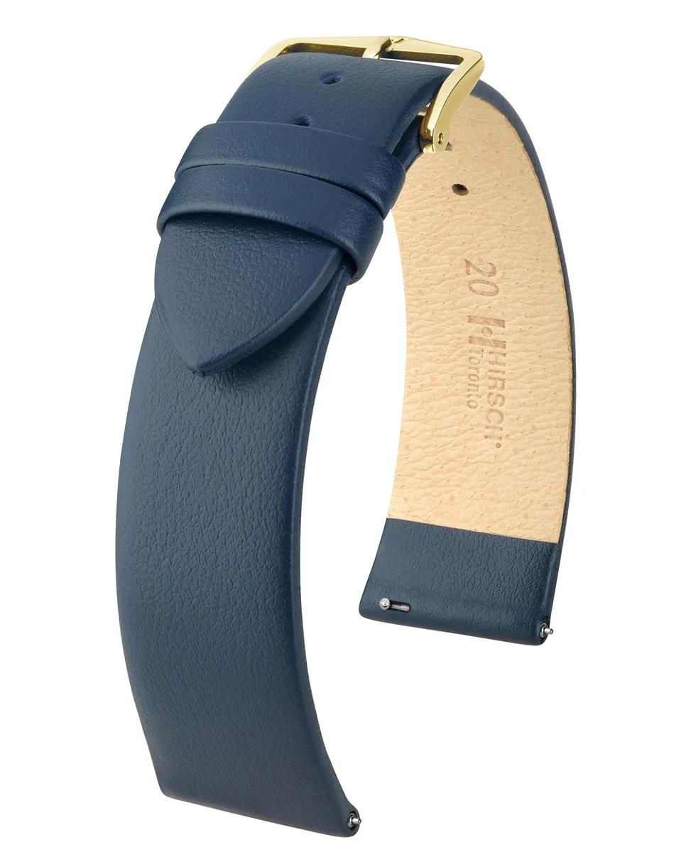 HIRSCH TORONTO L BLUE CALF 18/16MM
