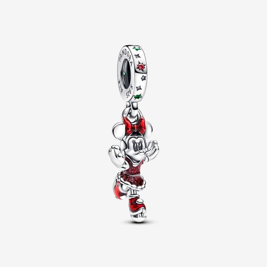 Hangende bedel met schaatsende Minnie Mouse