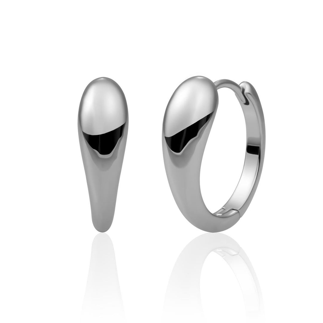 Earrings | Bold Fuse Earrings - Silver EAS30