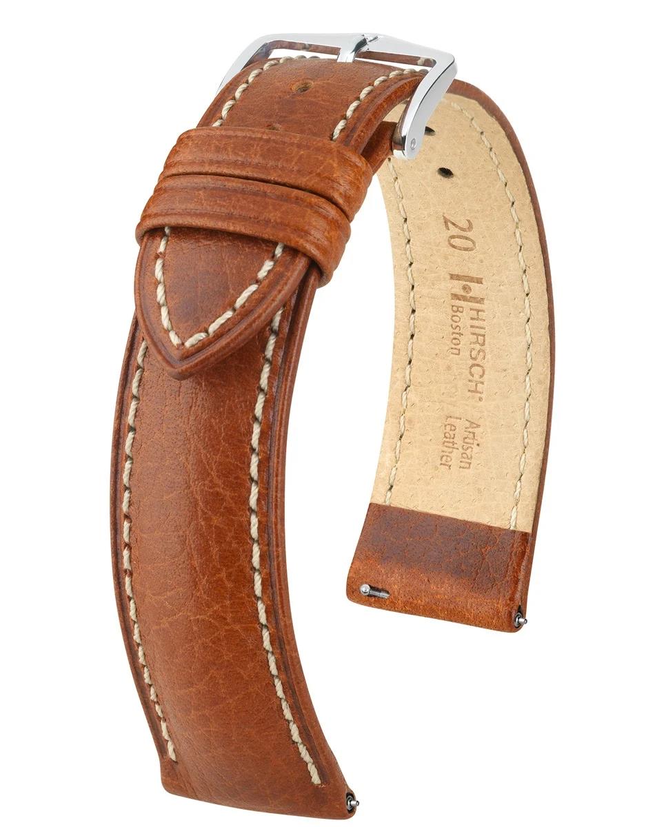 HIRSCH BOSTON L GOLDEN BROWN CALF 20/18MM