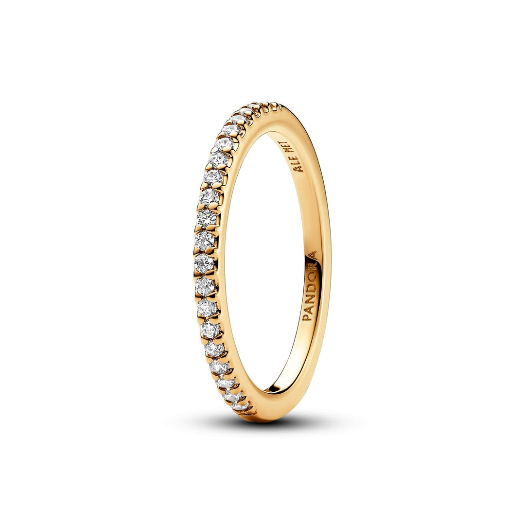 PANDORA SPARKLING BAND RING GOLD - 162999C01