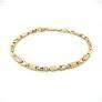 Monzario geelgouden arband 1186A GEEL 19 cm