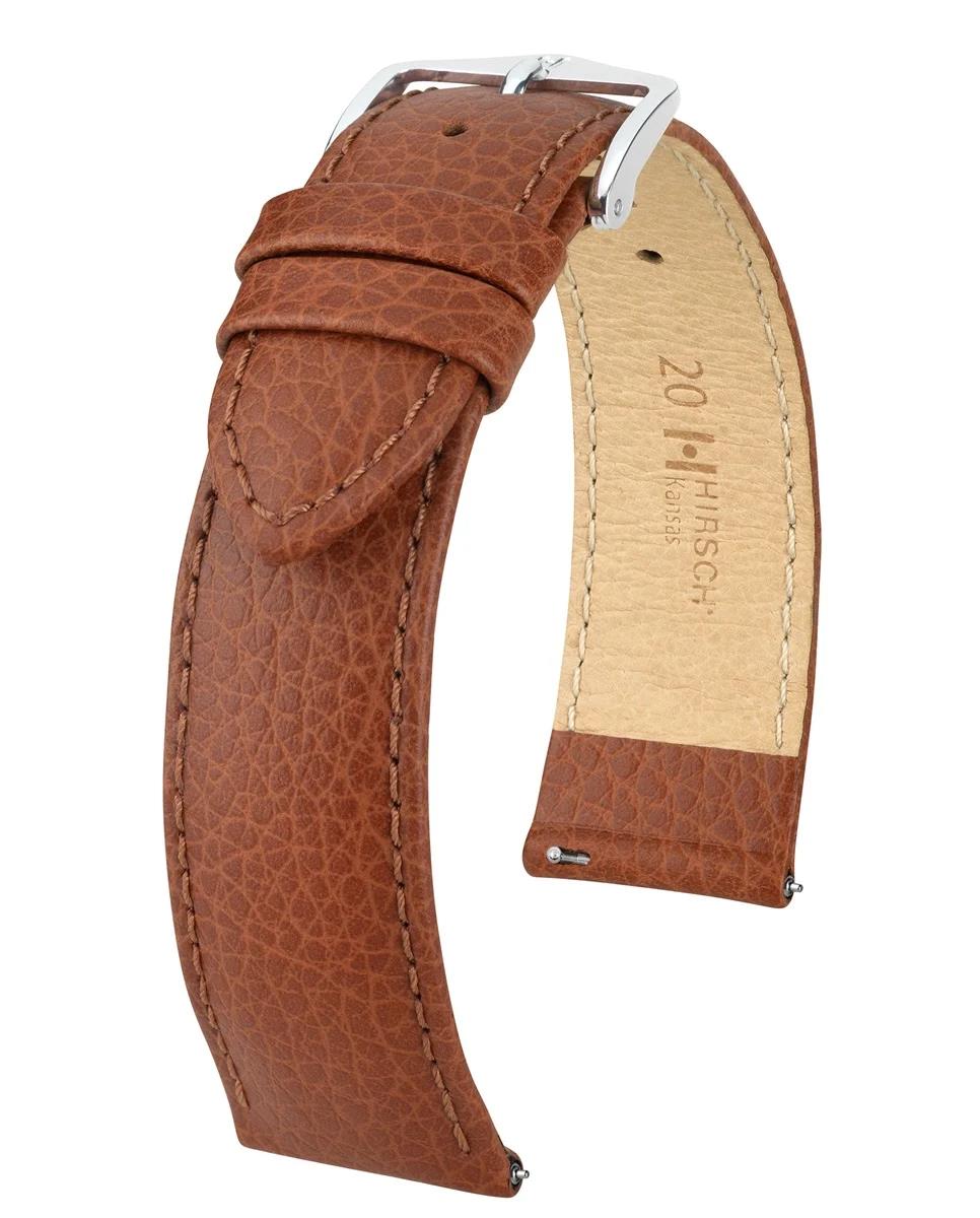HIRSCH KANSAS L GOLDEN BROWN CALF 18/16MM