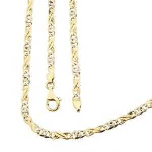 14 kt fantasie collier 5 mm 60 cm