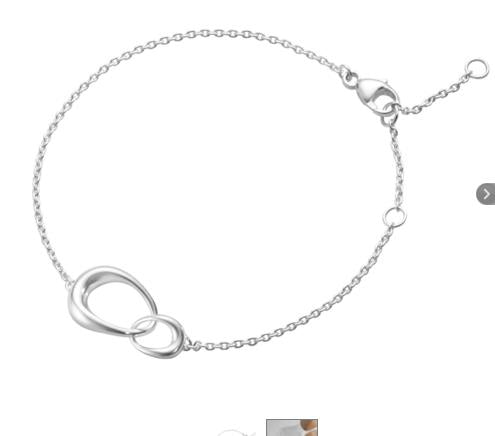 Georg Jensen zilveren Offspring armband 10012370