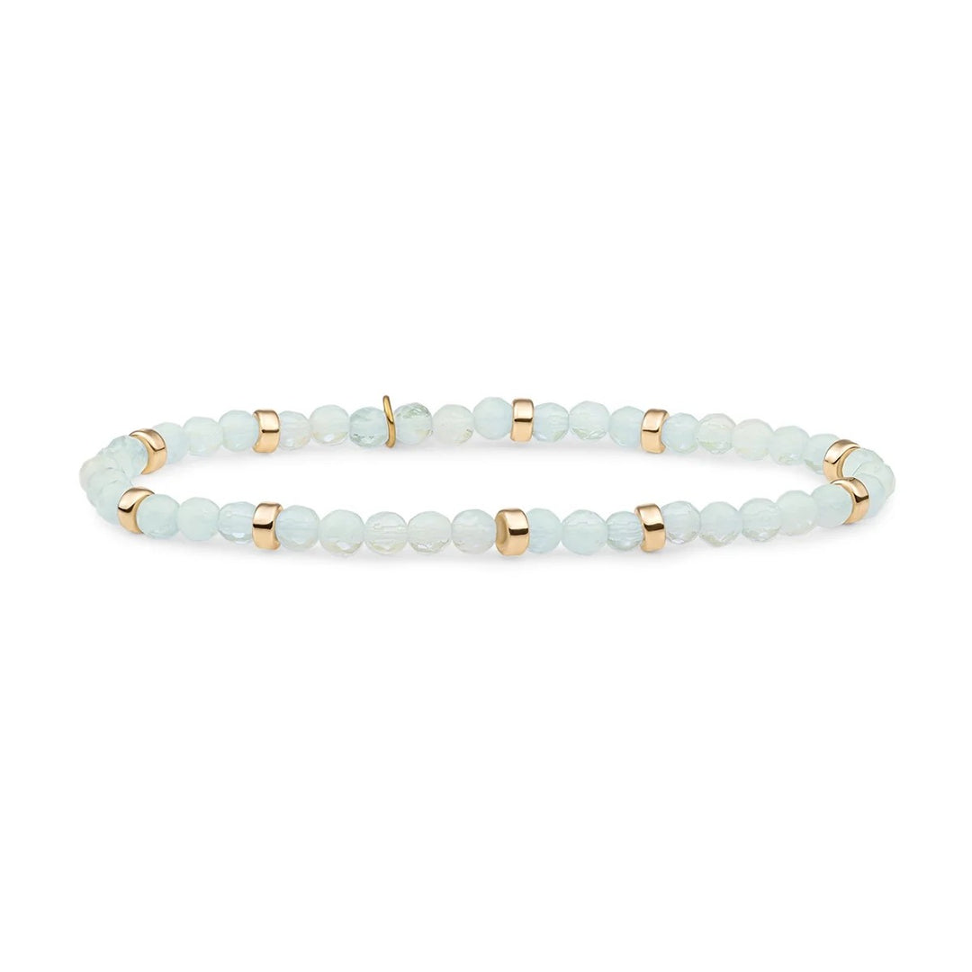 Bracelet | Opalite Roundel Interstellar - Gold SBG-GEM14-MIX-RDL