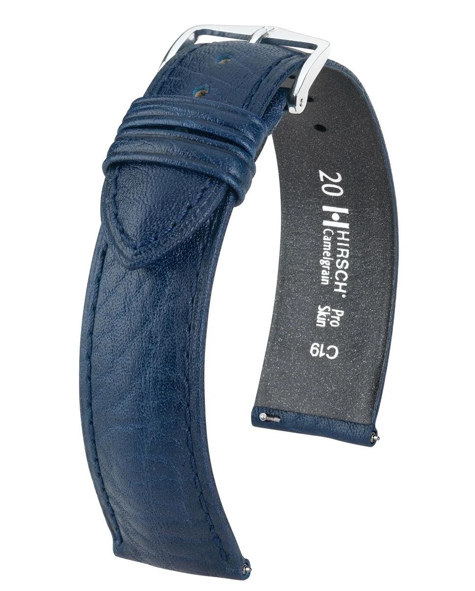 HIRSCH CAMELGRAIN L BLUE CALF 20/18MM