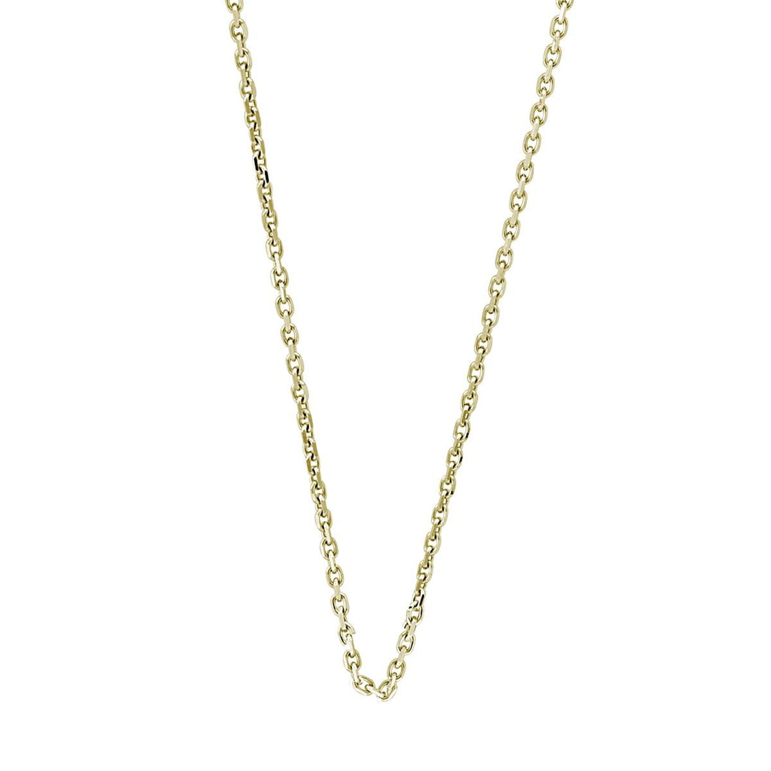 18 kt geelgouden collier FLG40/45 45 cm