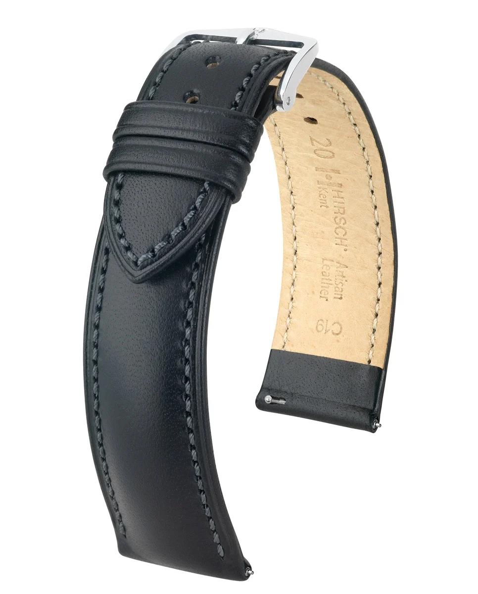 HIRSCH KENT L BLACK CALF 18/16MM
