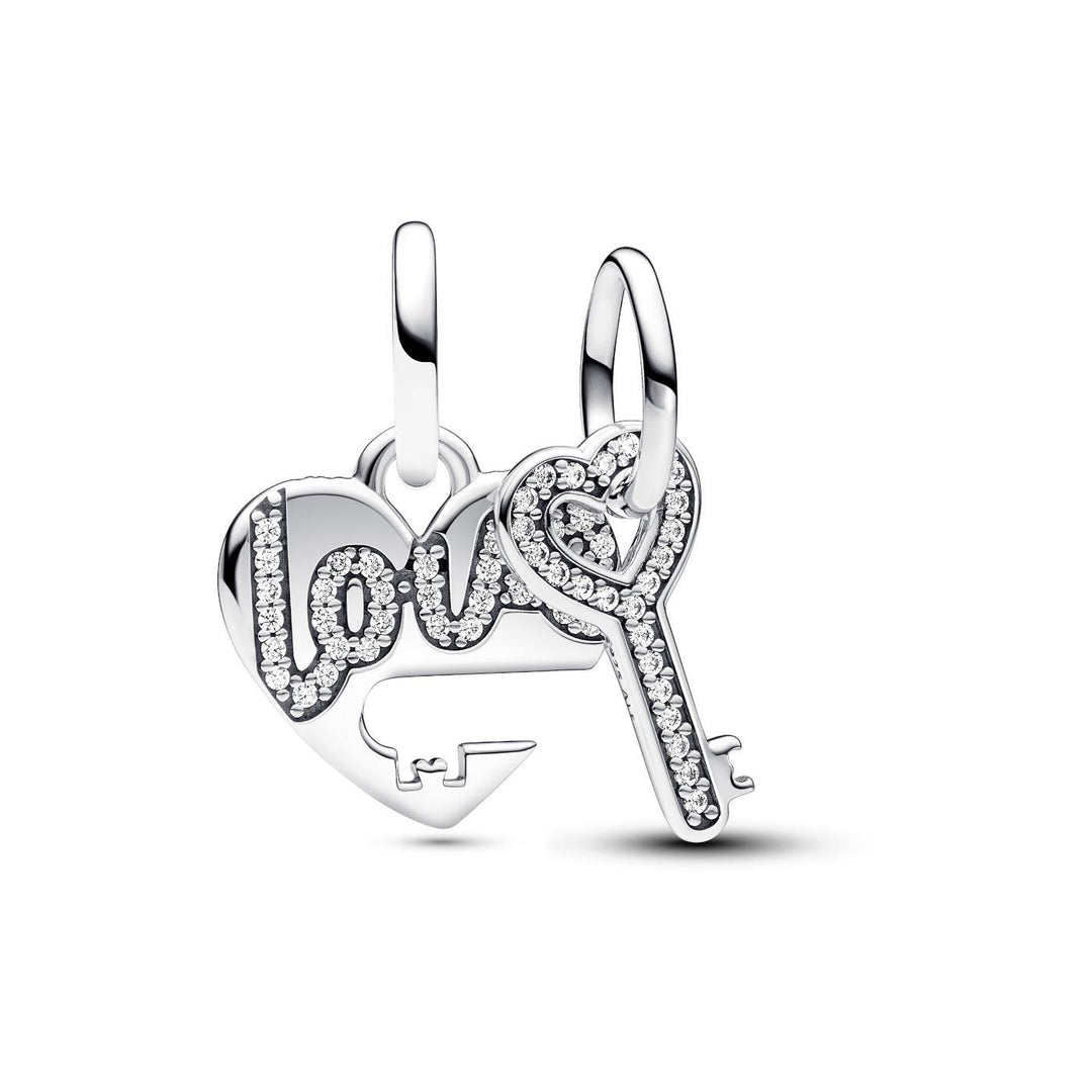LING ZILVEREN LOVE HEART BEDEL