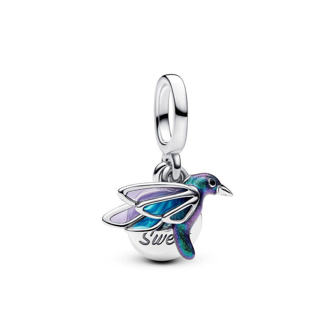 Hummingbird Double Dangle Charm 793746C01