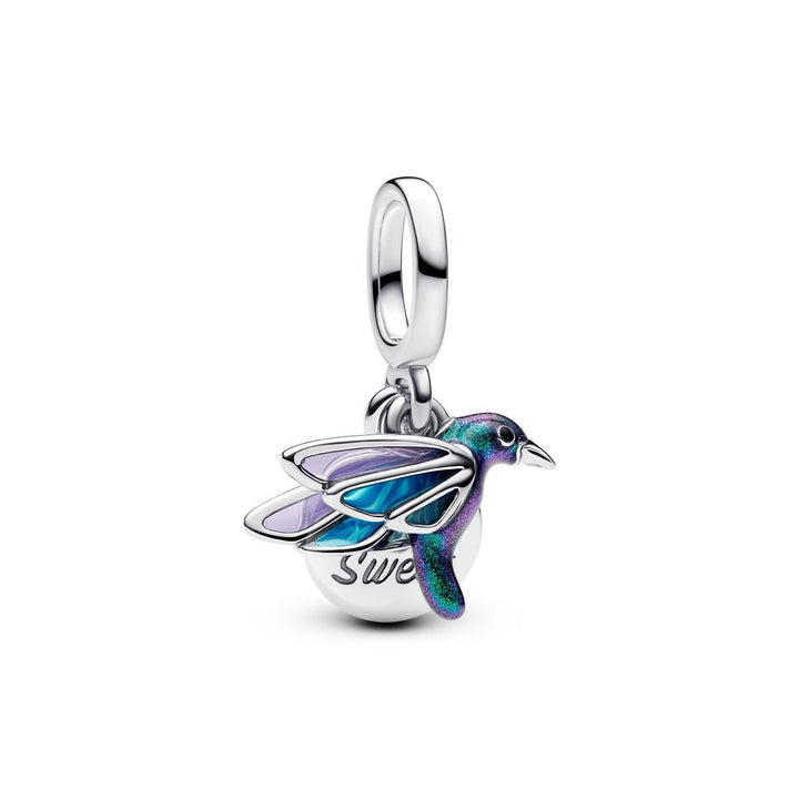 Hummingbird Double Dangle Charm 793746C01