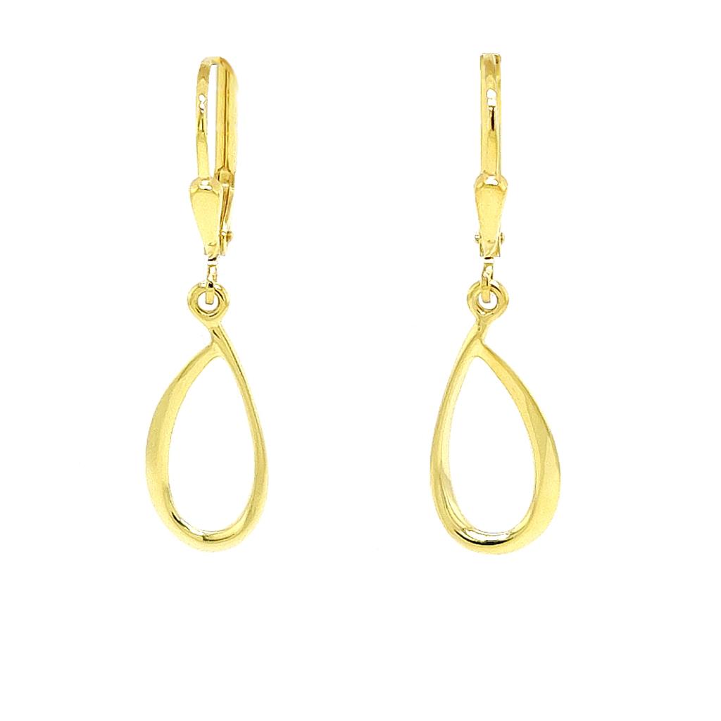 14 kt Geelgouden oorhangers Fantasie