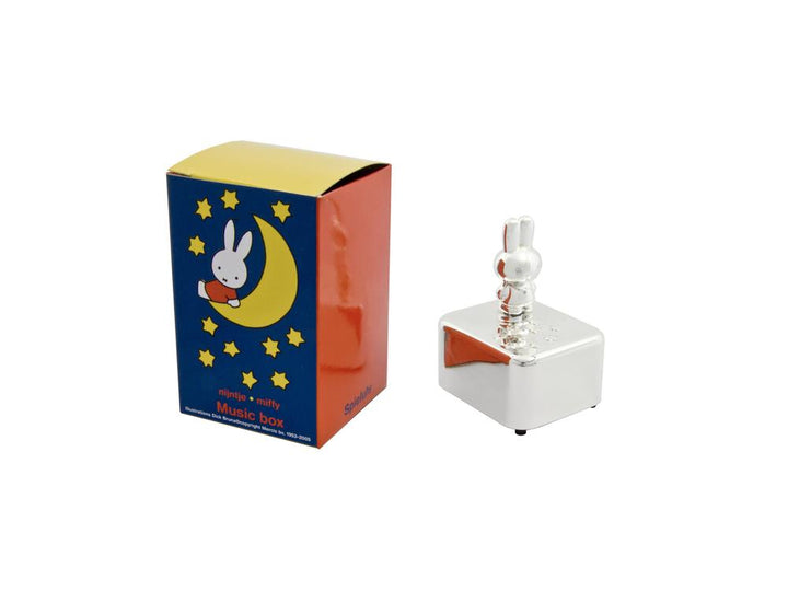 ZILVERSTAD 6901261 MUZIEKDOOS NIJNTJE VERZILVERD GELAKT