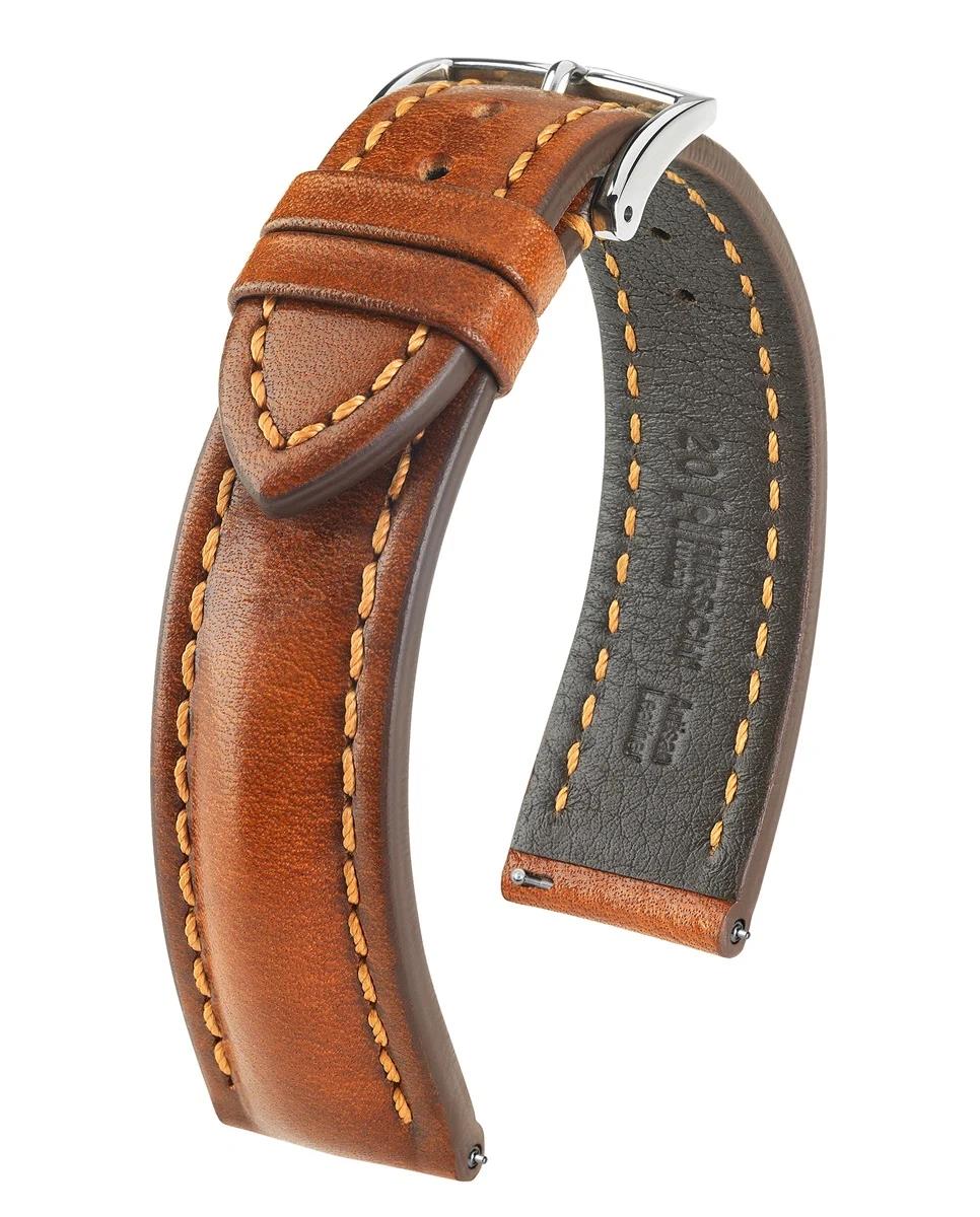 HIRSCH LUCCA L GOLDEN BROWN CALF 24/20MM