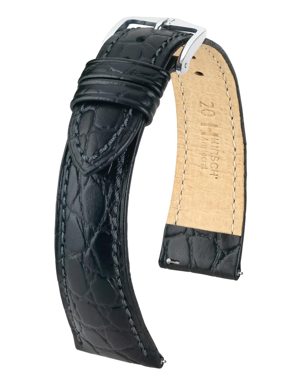 HIRSCH ARISTOCRAT L BLACK CALF 18/16MM