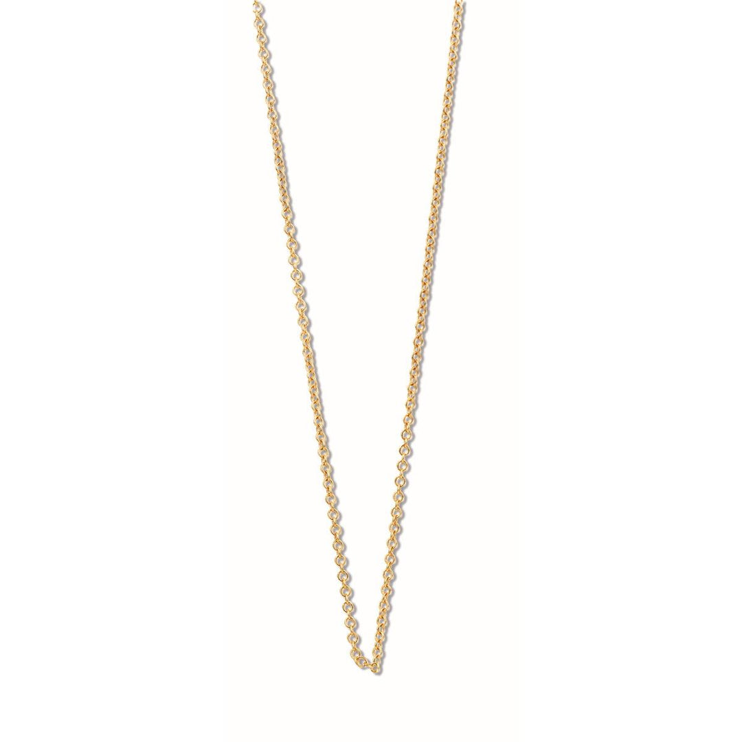 Ischia halsketting 45 cm in Geel goud 18 kt FRG09042