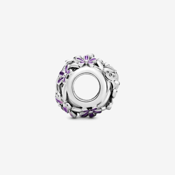Openwork Purple Daisy Charm 798772C02