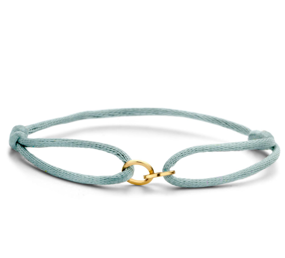 Iconic Bracelet Double Open Circle Cord