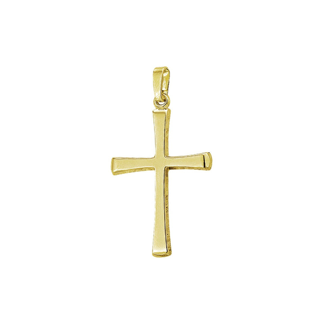 14 kt hanger kruis 18 x 29 mm