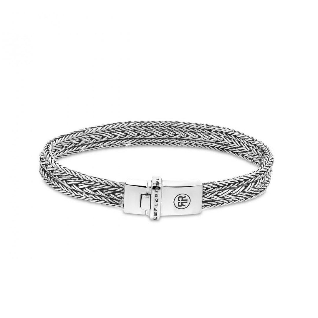 Rebel & Rose herenarmband 'Electra' - RR-BR034-S-L