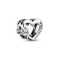 Heart and infinity sterling silver 798825C00
