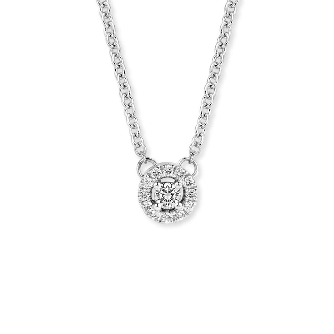 Salina collier 18K witgoud met diamanten 928724a