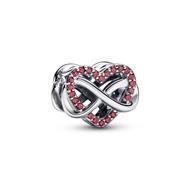 Sprankelende Oneindigheid Rood Hart Bedel 792246C0