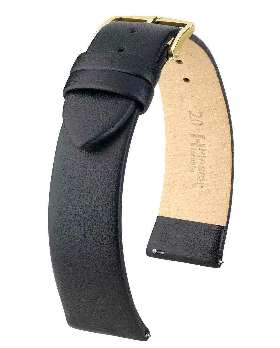 HIRSCH TORONTO M BLACK CALF 6/6MM