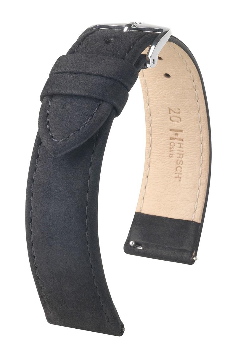 HIRSCH OSIRIS NUBUCK M BLACK CALF 18/16MM