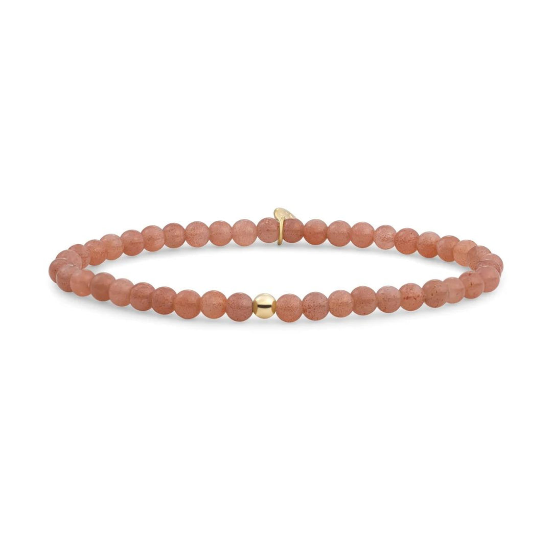 Bracelet | Sunstone Saturn 4mm SBG-GEM58-ADD-4MM