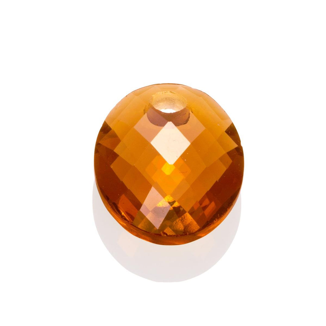 Earstones |Medium Oval - Citrine Quartz EAGEM38-MO