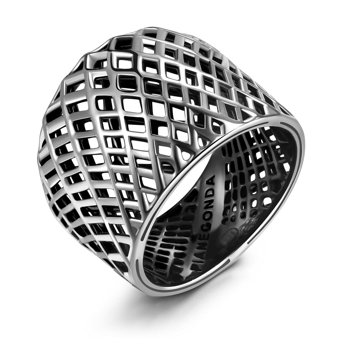 Ring Linteum Argento Bianco