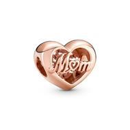 Pandora Mom heart 14k rose gold-plated 781451C00