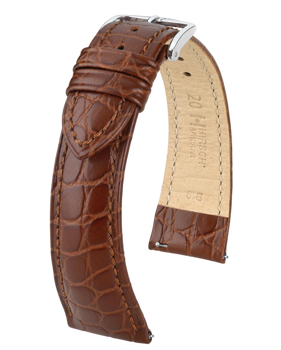 HIRSCH ARISTOCRAT L BROWN CALF 18/16MM