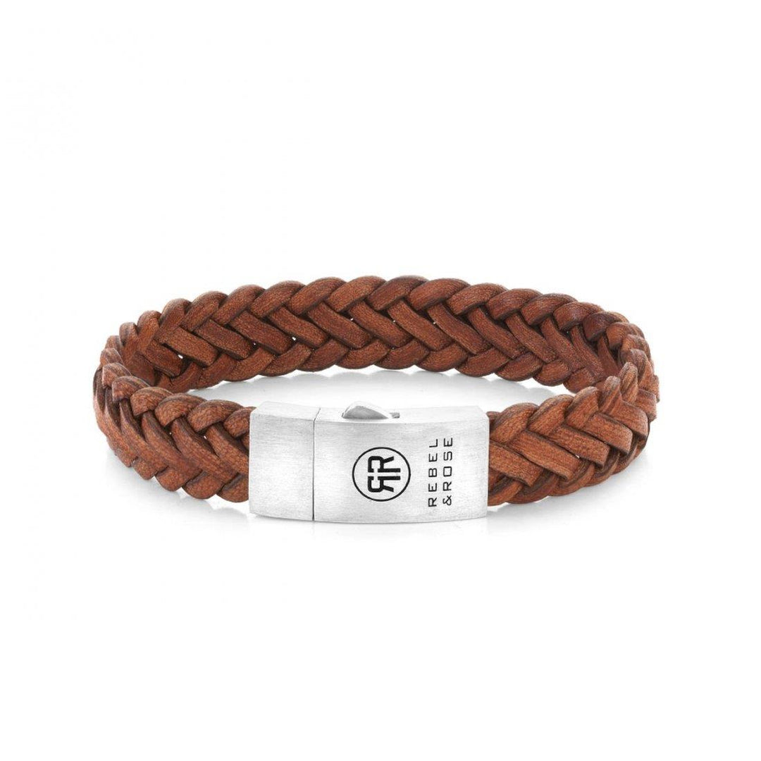 Braided Raw Matt Cognac M RR-L0158-S-M