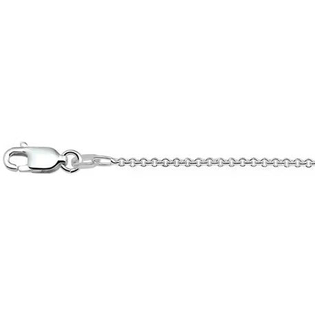 zilveren collier 38 cm 1,1 mm anker