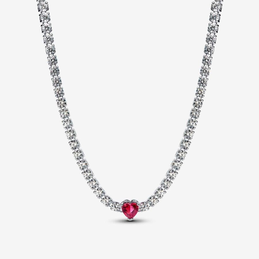 Choker met hart en halo