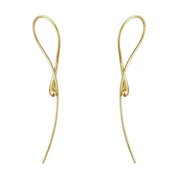 Georg Jensen 18 karaat oorrhangers Mercy 10017826