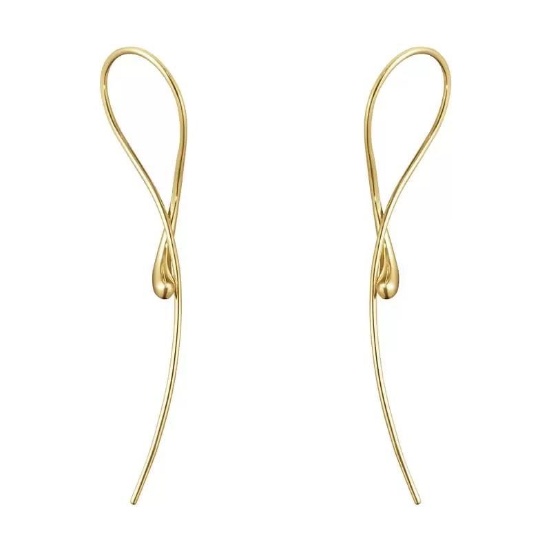 Georg Jensen 18 karaat oorrhangers Mercy 10017826