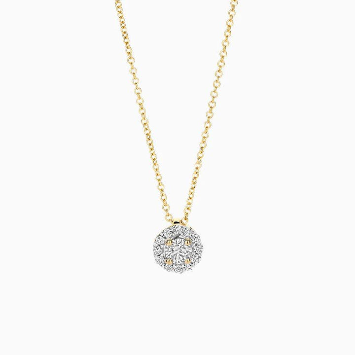 Blush Lab Diamonds Necklace LG3010Y 0.14 & 0.08 ct