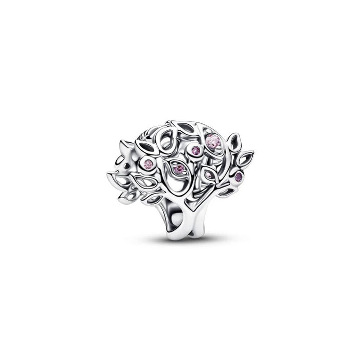 Pandora Moments Levensboom Bedel met Roze Kristallen 794486C01