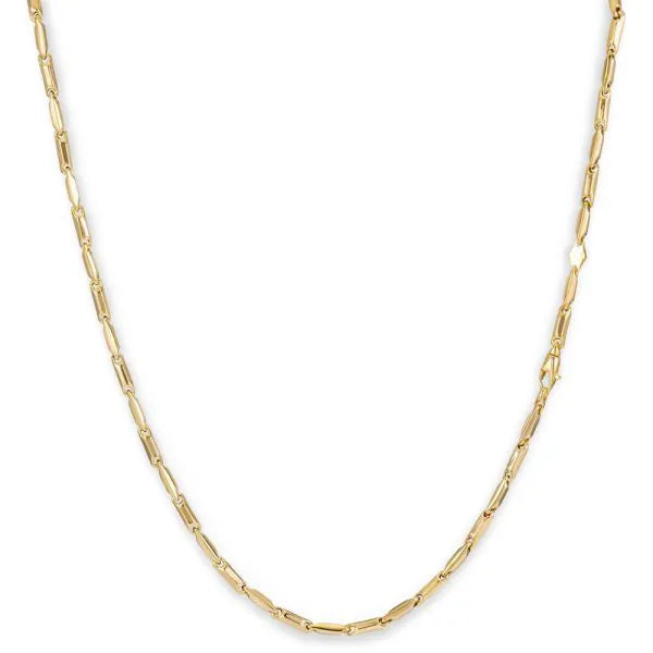 14 karaat Monzario geelgouden collier 45 cm  866-C GEEL