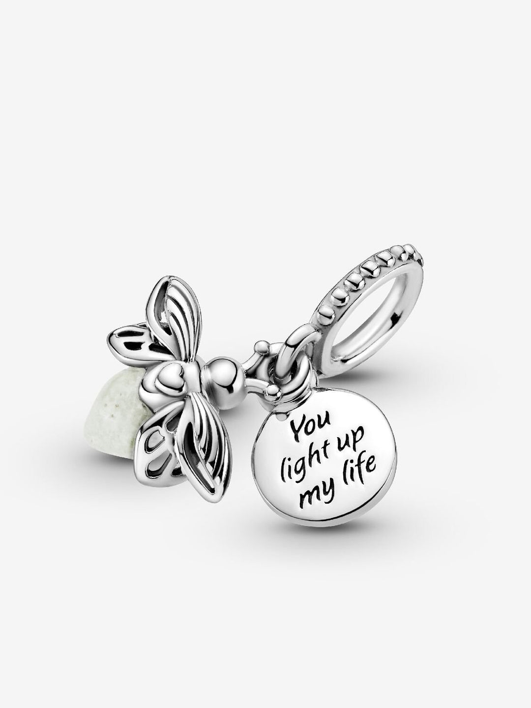 Pandora Glow-in-the-dark Firefly Dangle Charm 799352C01