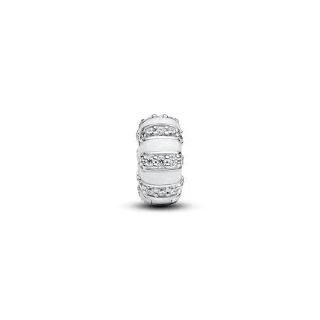 sterling zilveren clip met heldere zirkonia 793785C