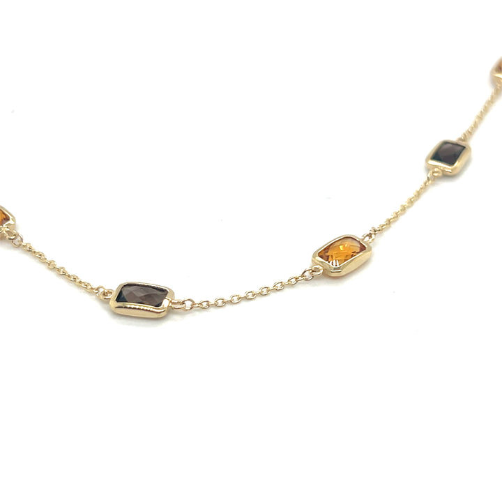 14 kt armband citiren rookkwarts rechthoekig